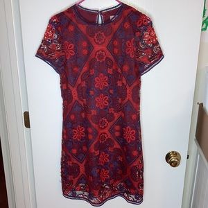 GB girls size 16 crocheted lace dress